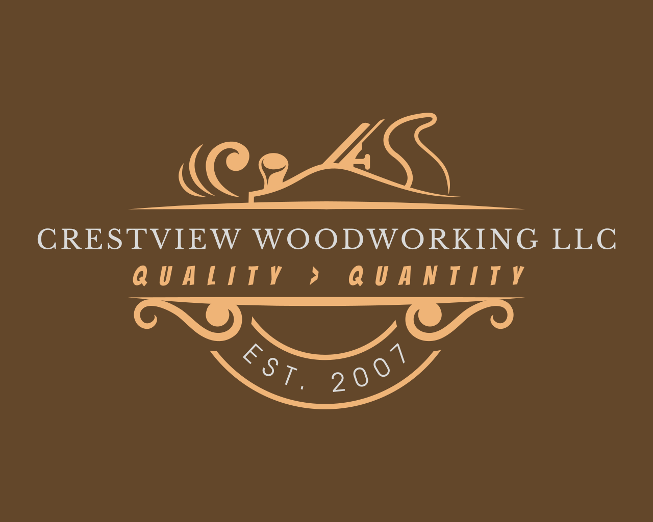 Crestview Woodworking Logo