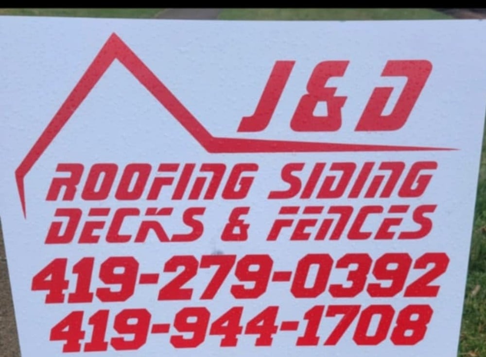 J&D ROOFING AND SIDING Logo