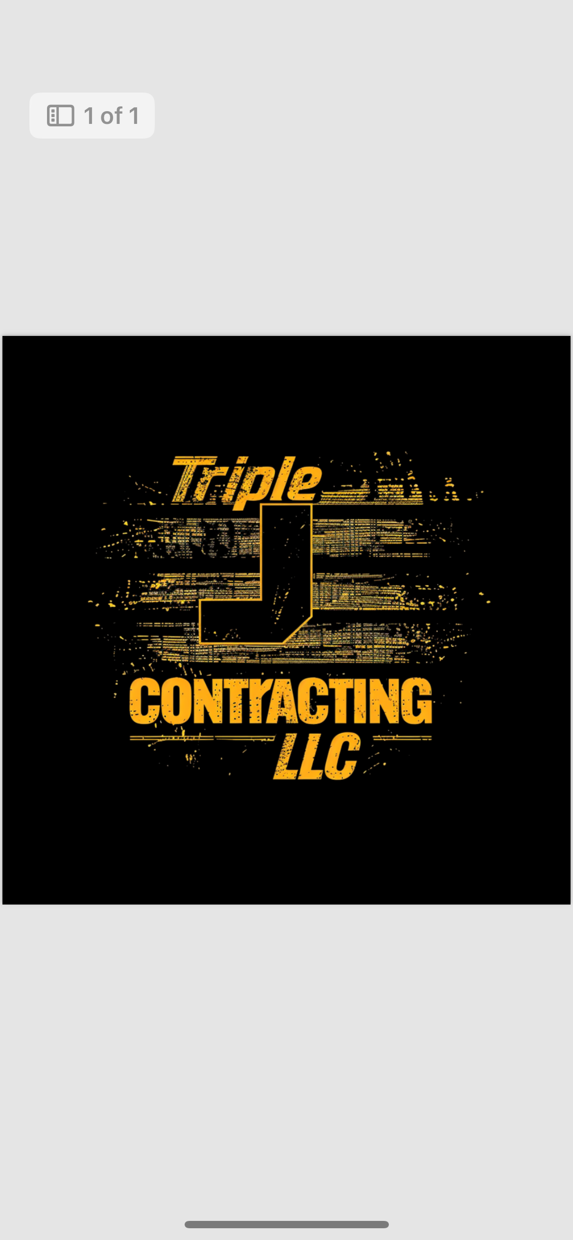 Triple J Contracting Logo