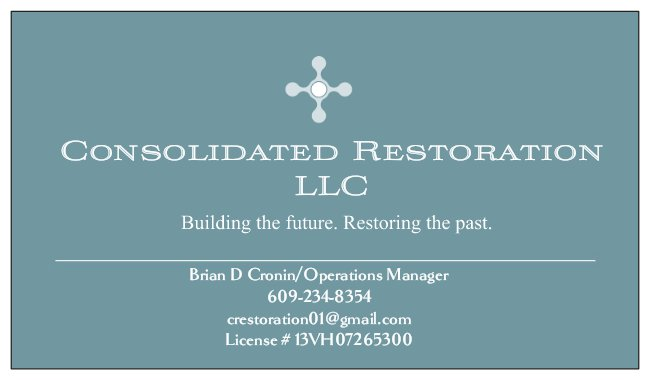 Consolidated Restoration, LLC Logo
