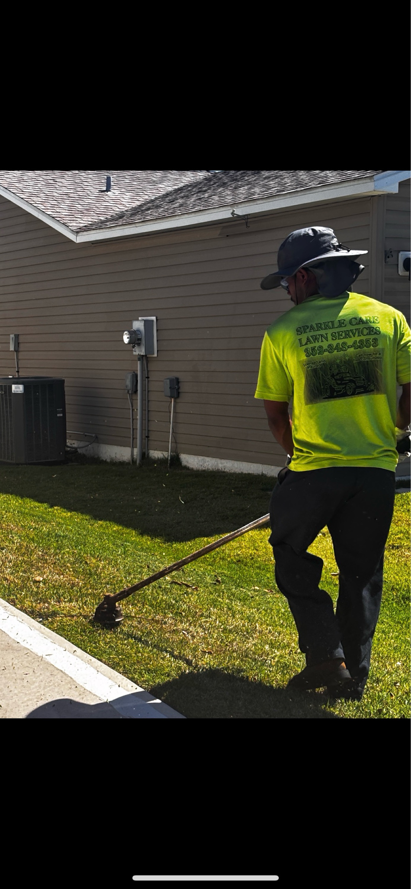 Sparkle Care Lawn Services Logo