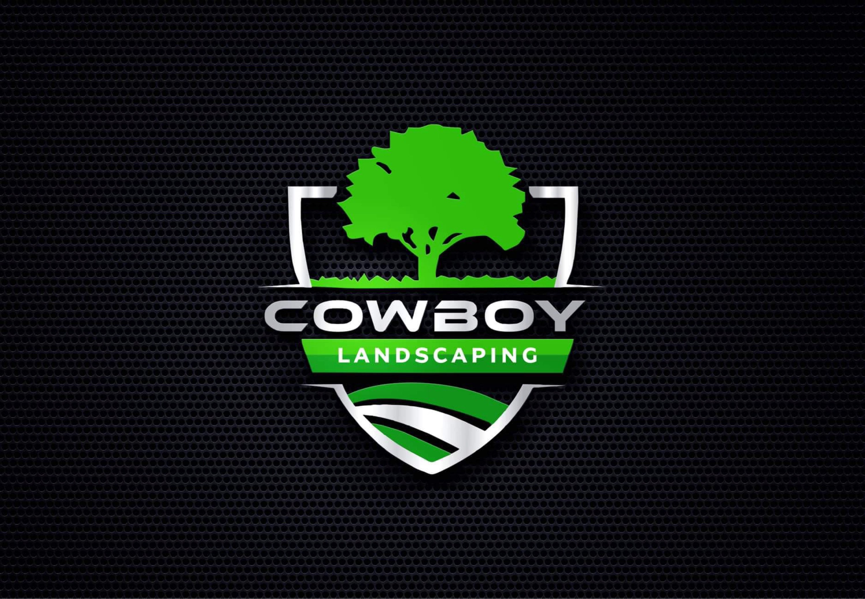 Cowboy Landscaping Logo