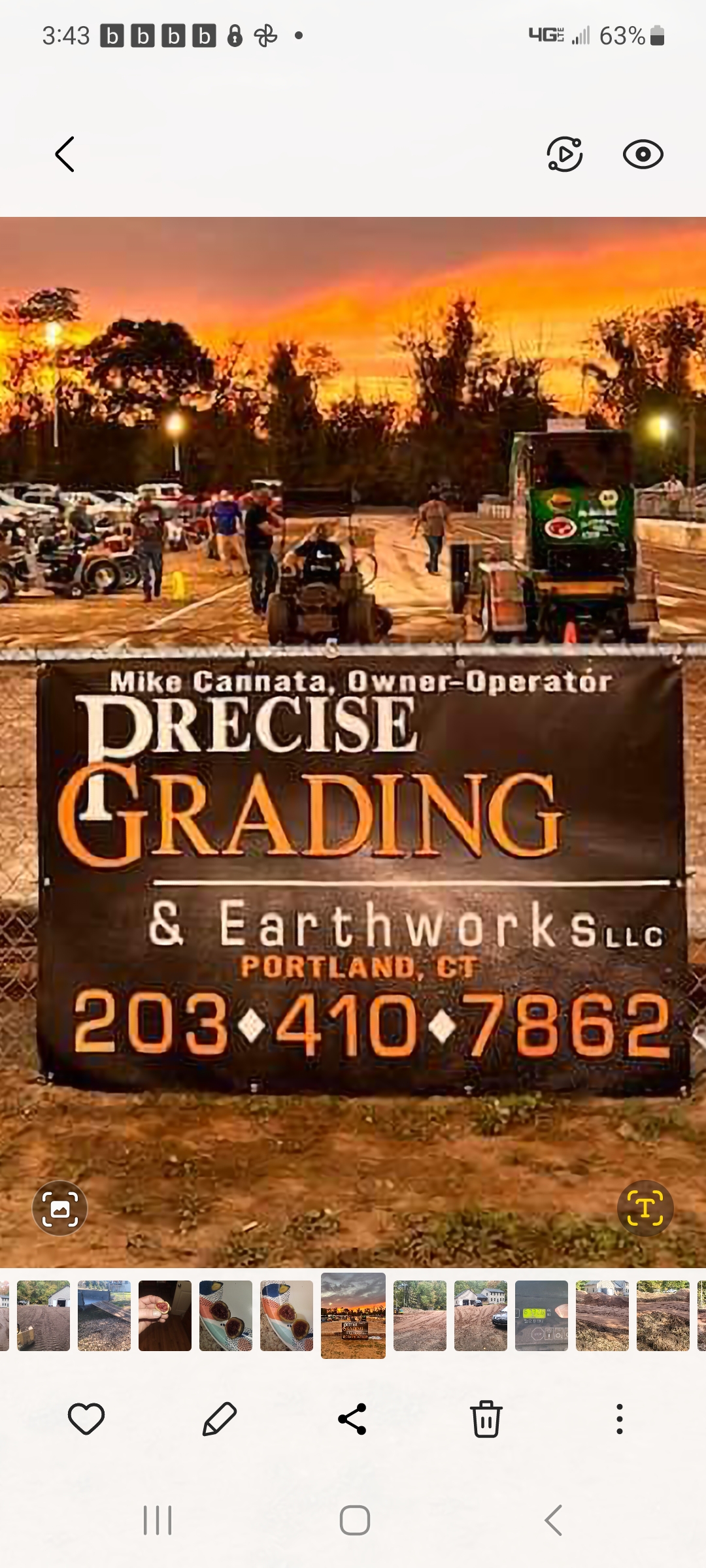 Precise Grading & Earthworks LLC Logo