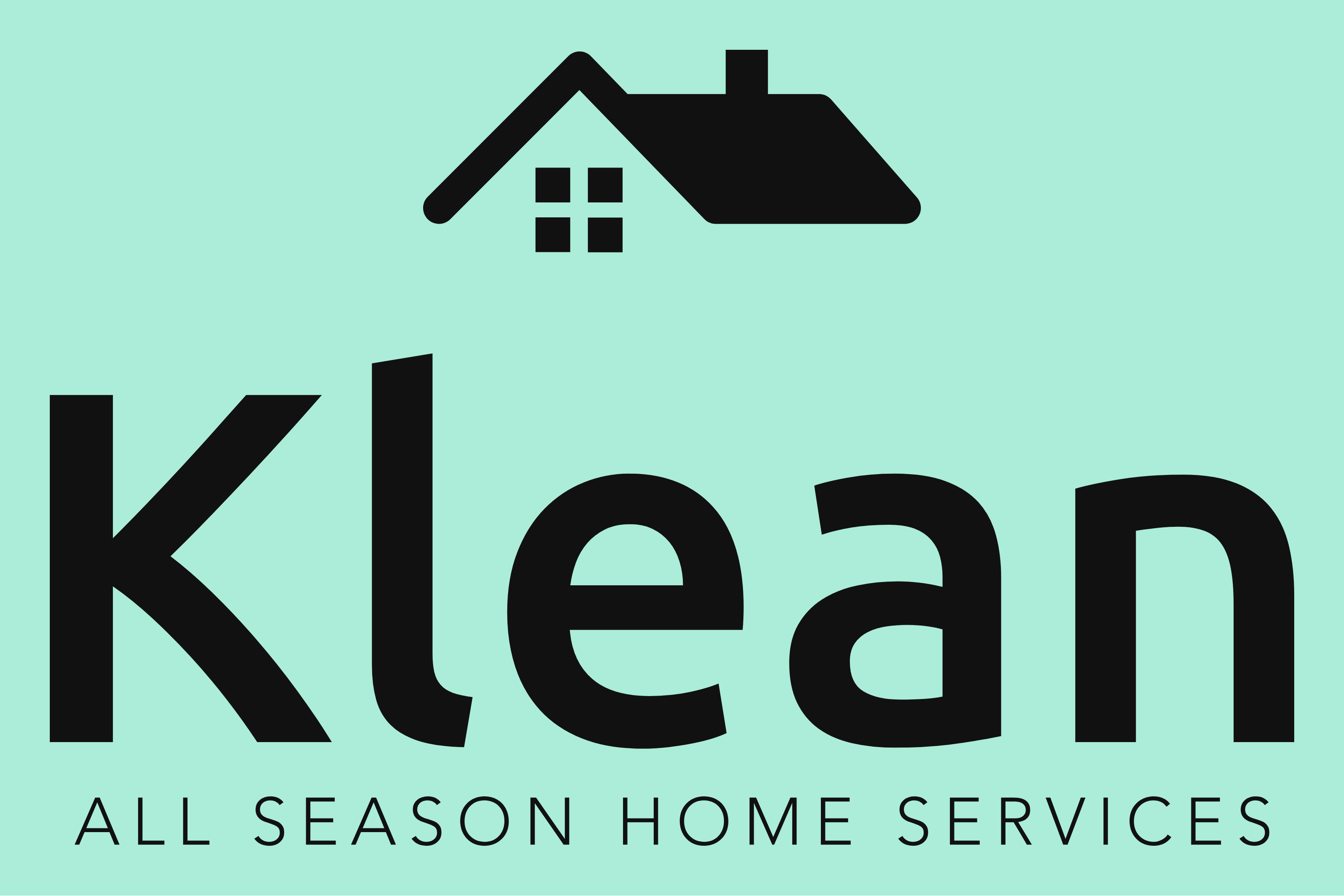 Klean All Season Home Services Logo