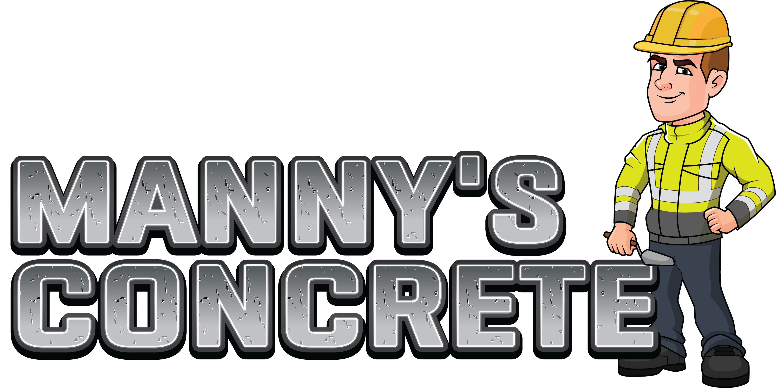 Mannys Concrete Pro Services Logo