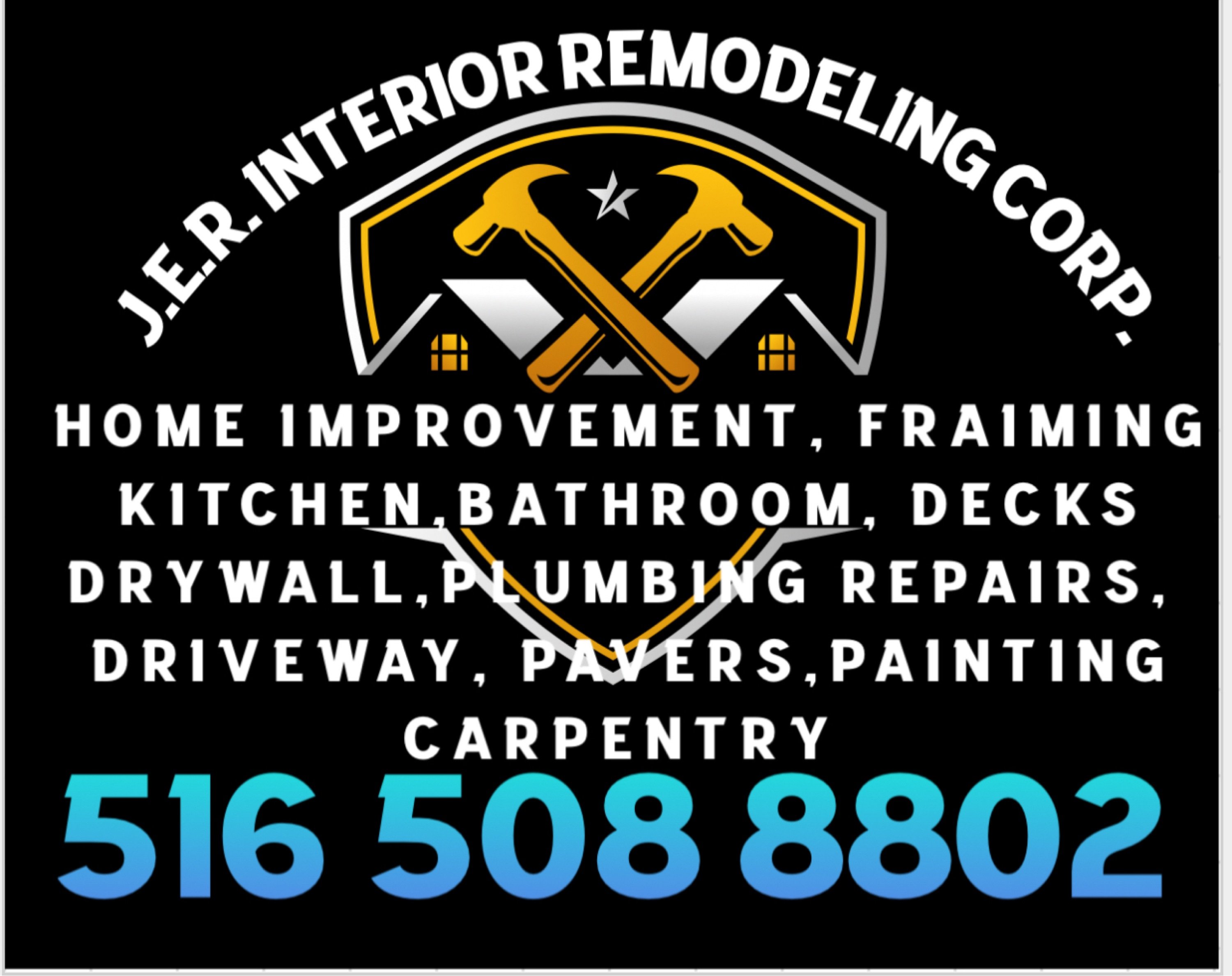 J.E.R. Interior Remodeling Logo