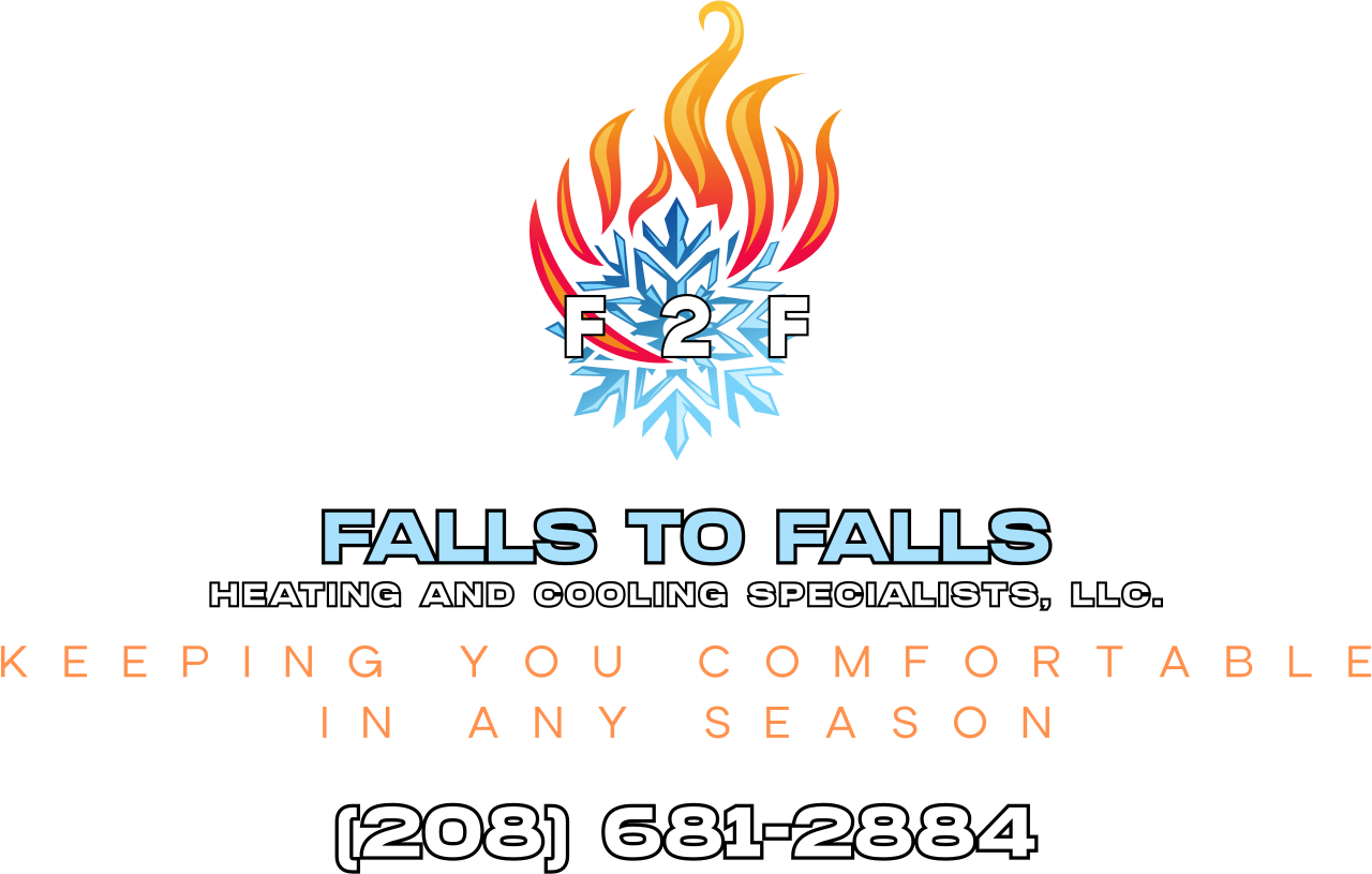 Falls to Falls Heating & Cooling Specialists Logo