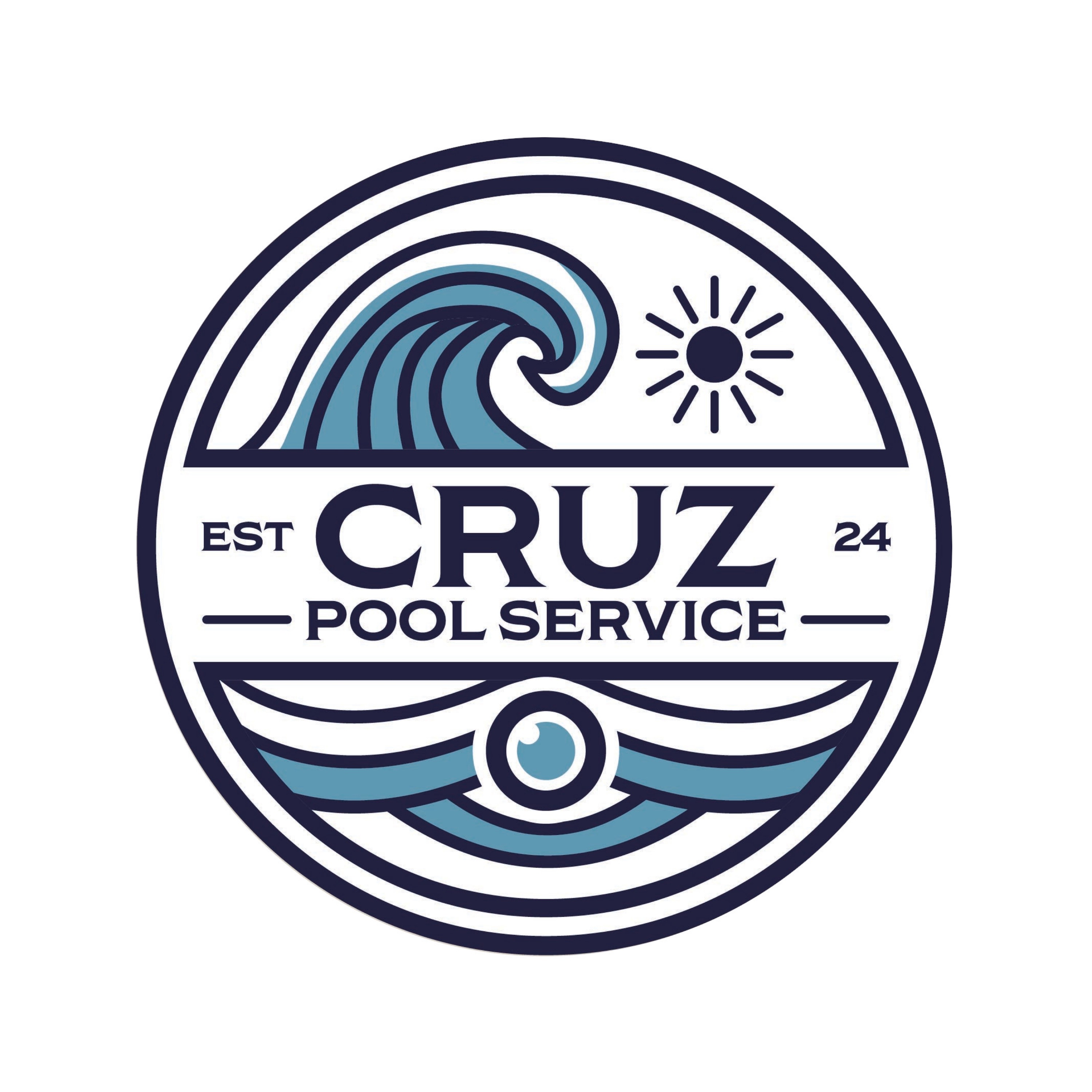 Cruz Pool Service Logo