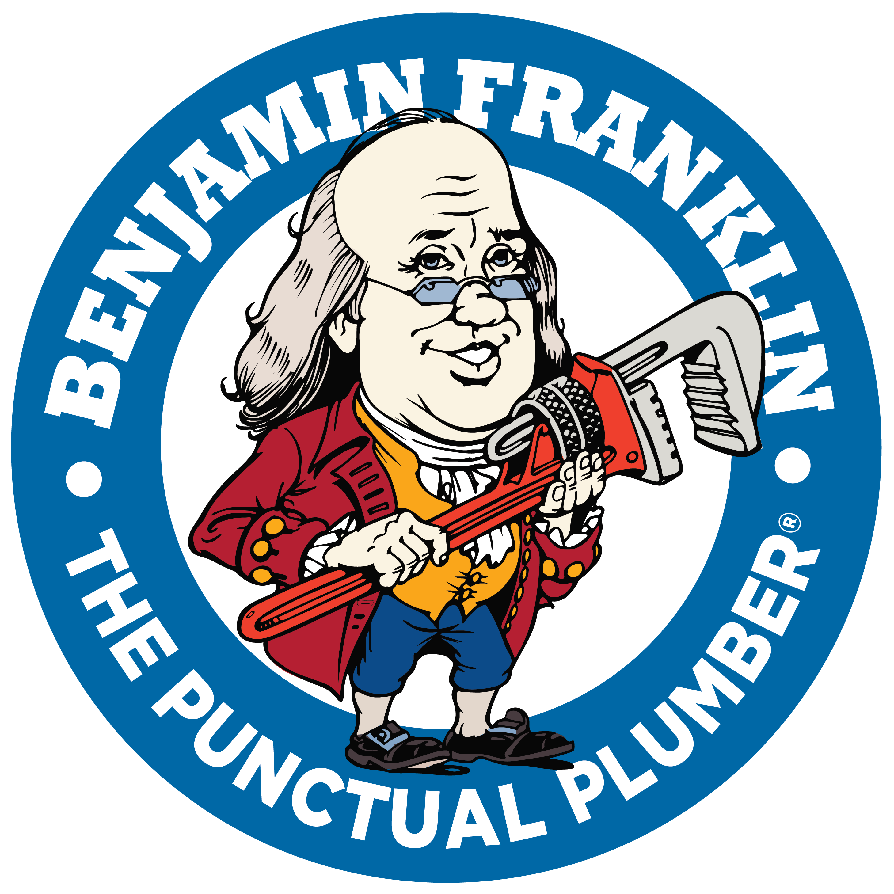 Benjamin Franklin Plumbing of the Triangle Logo