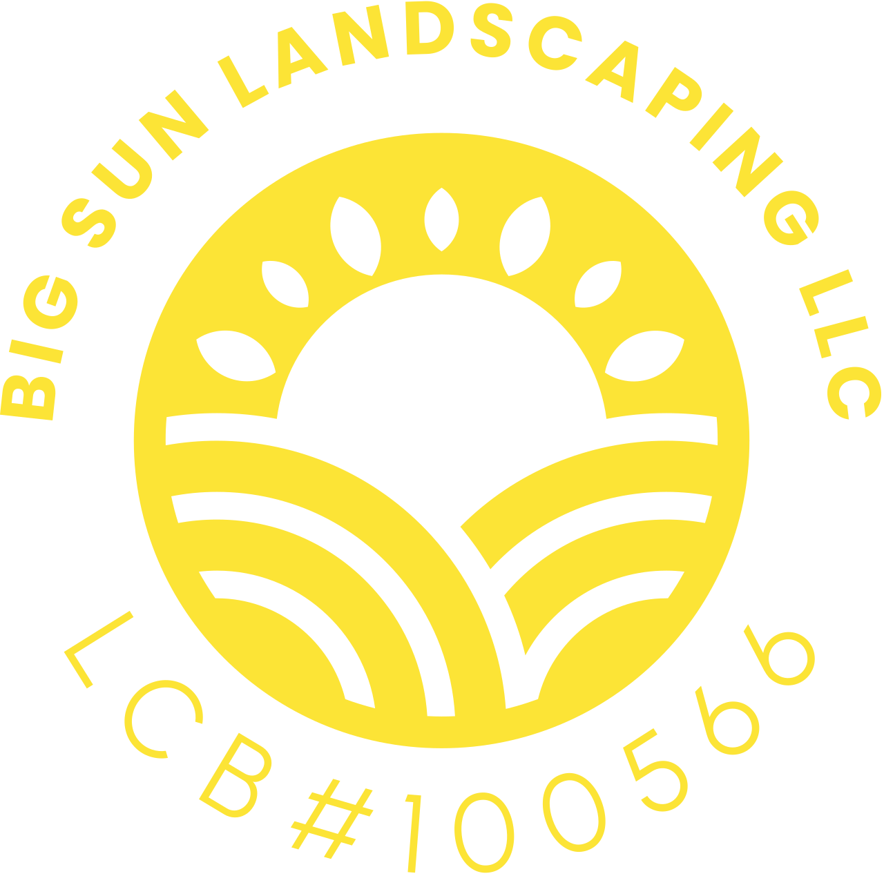 Big Sun Landscaping Logo