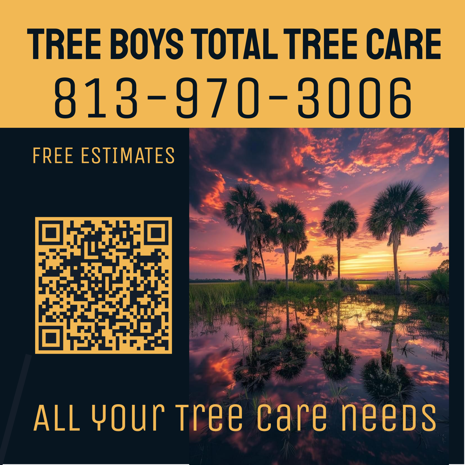 Tree Boys Total Tree care Logo