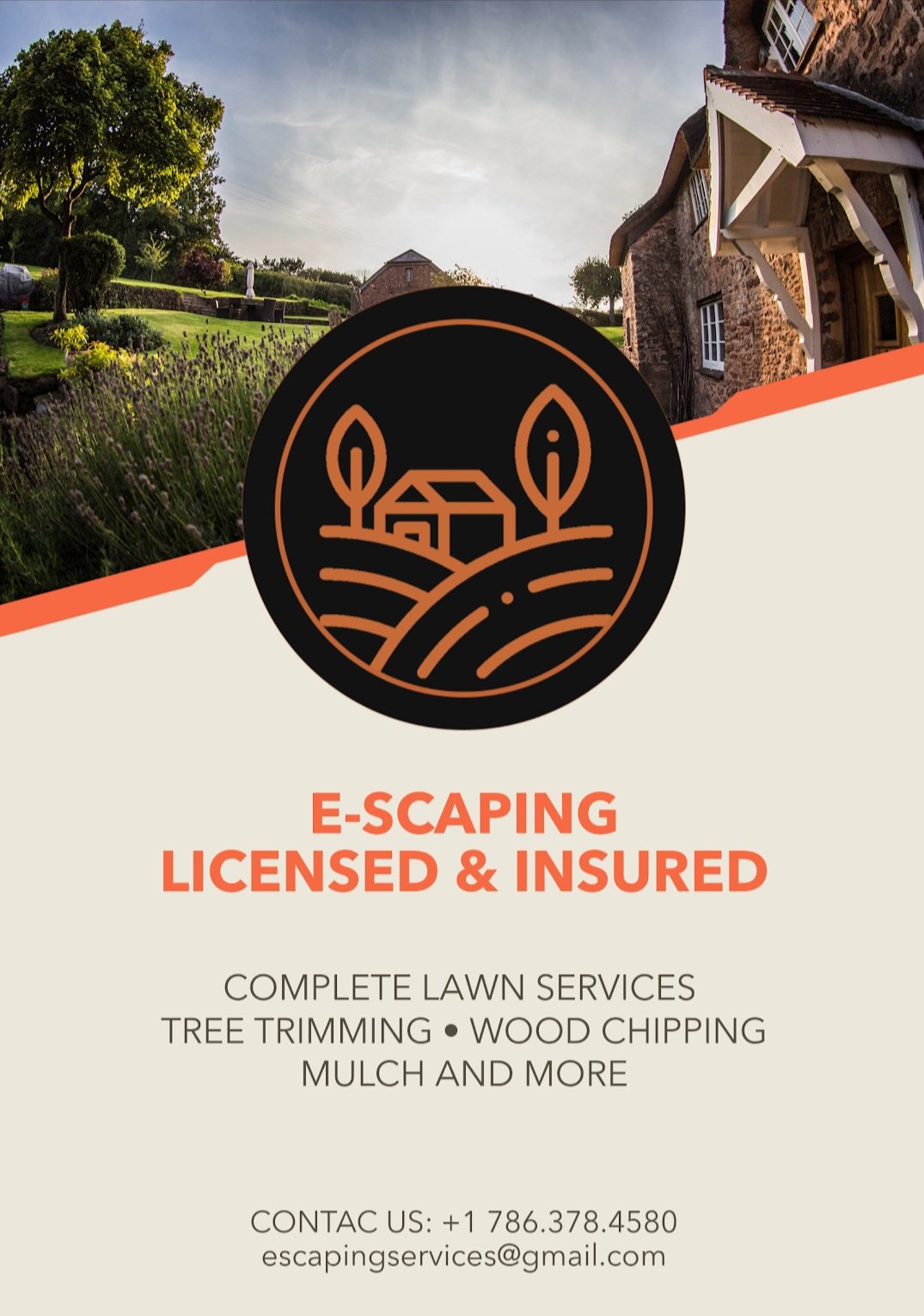 E-Scaping Lawn & Tree Services Logo