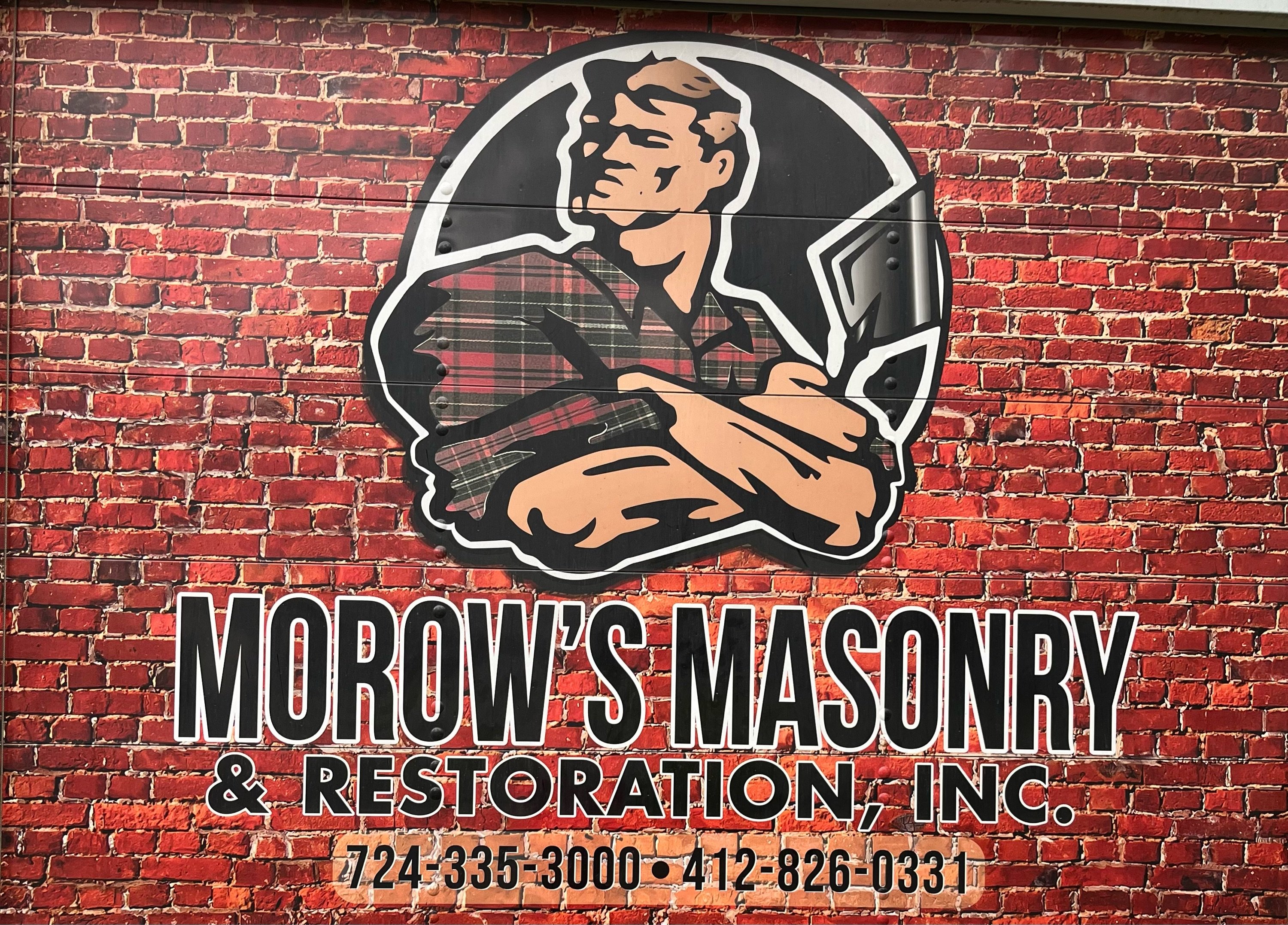 Morow's Masonry and Restoration, Inc. Logo