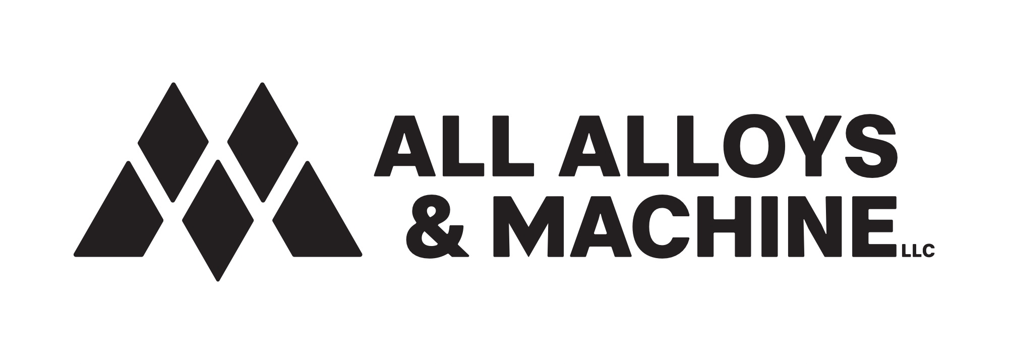 ALL ALLOYS AND MACHINE Logo