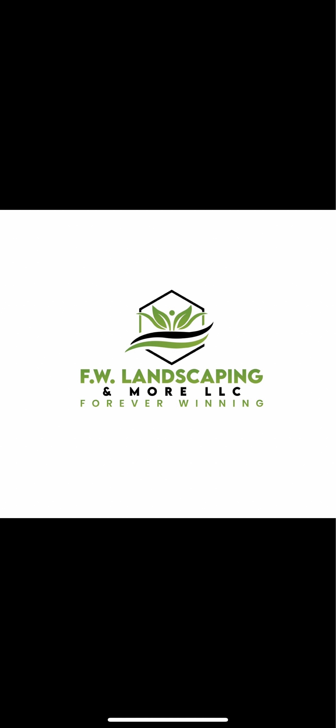 F.W. LANDSCAPING & MORE LLC Logo