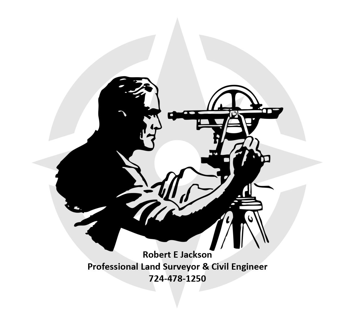 Robert Jackson - Civil Engineer and Land Surveyor Logo