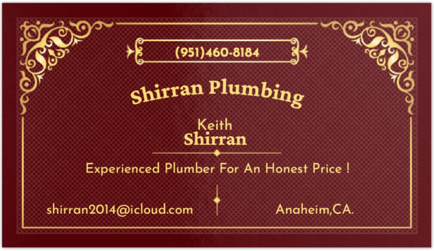 Shirran Plumbing - Unlicensed Contractor Logo