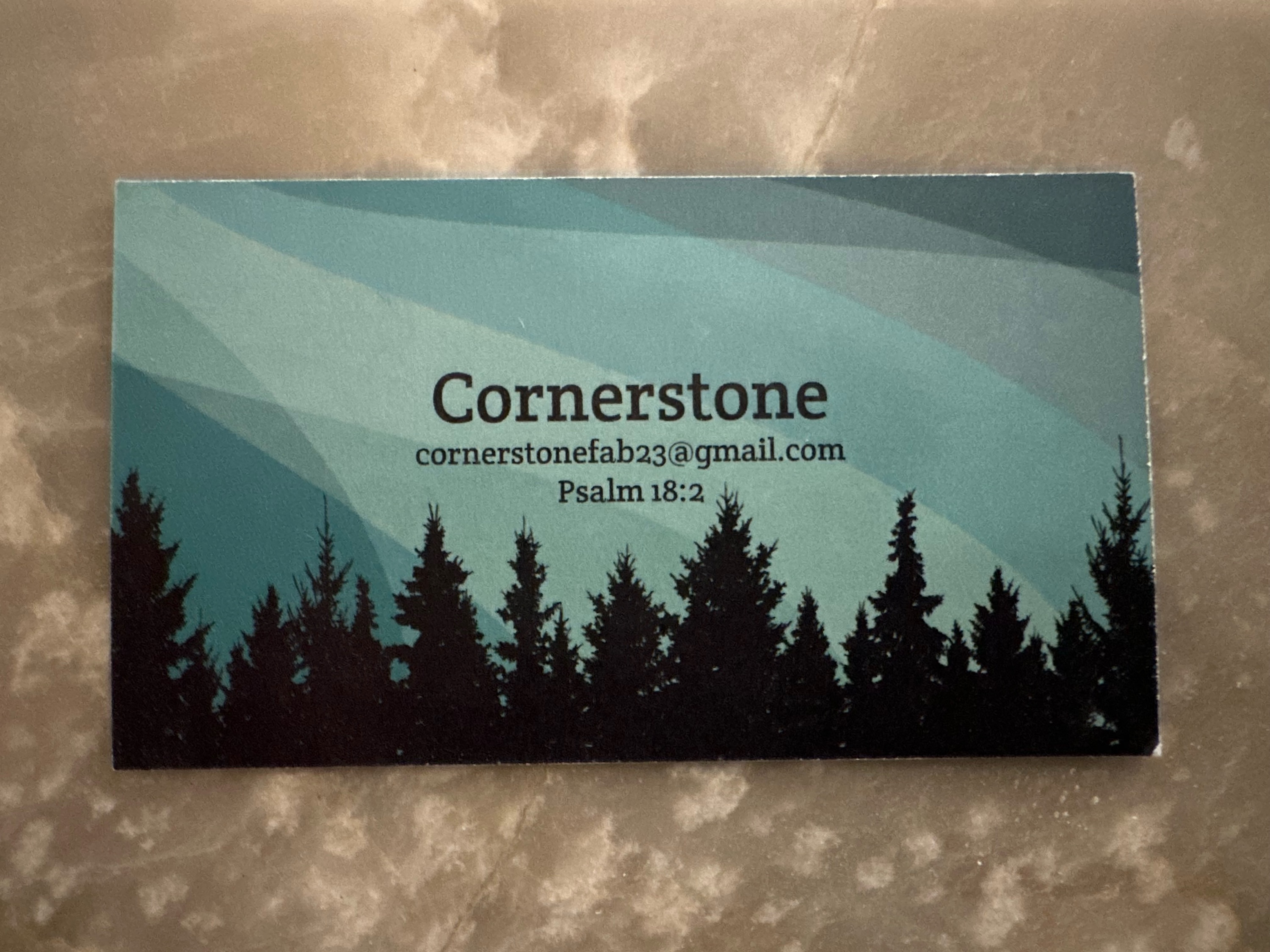 Cornerstone Fabrication Logo