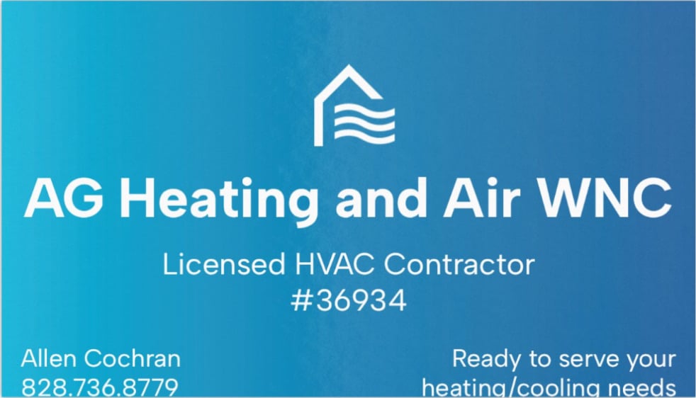 AG Heating and Air WNC Logo