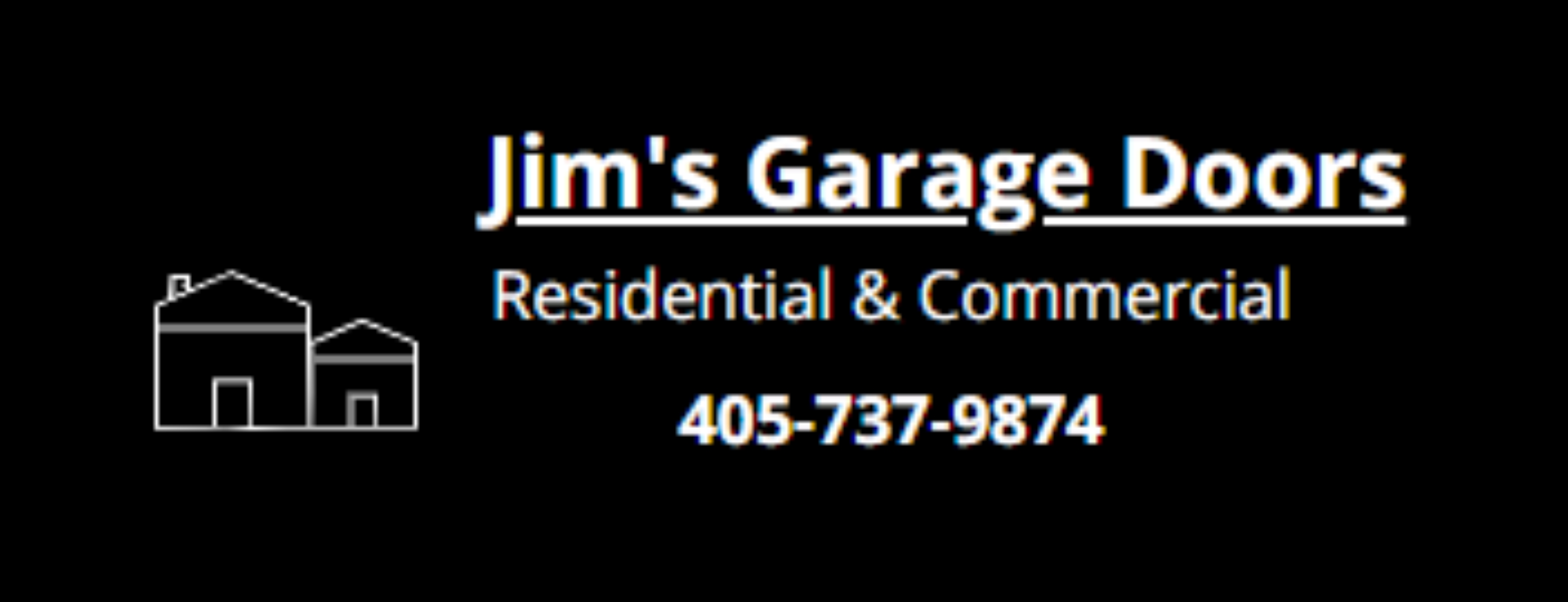 JIM'S GARAGE DOOR REPAIR Logo