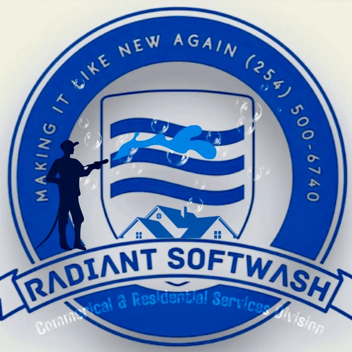 Radiant Softwash, LLC Logo