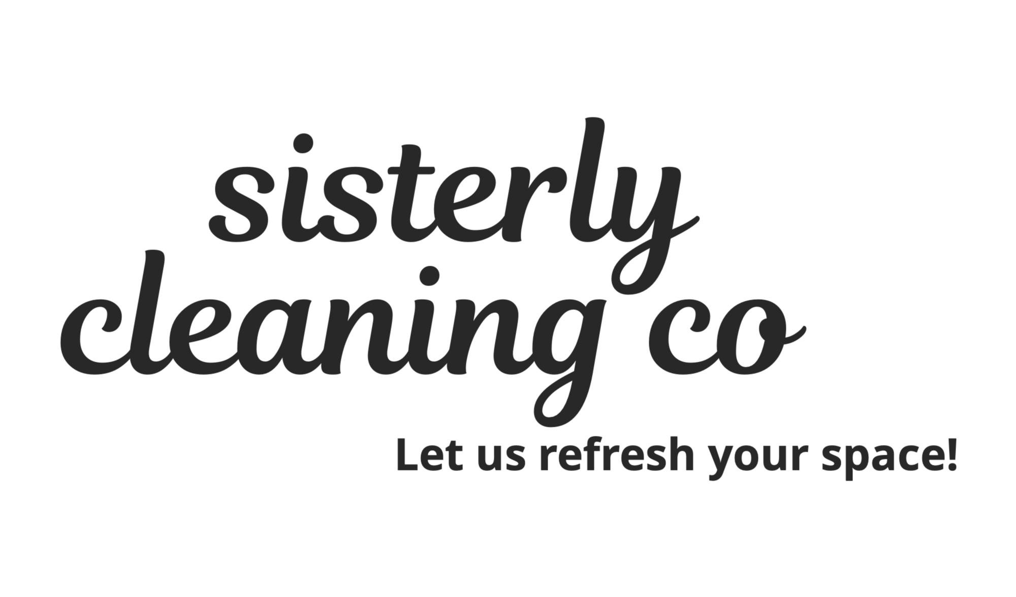 Sisterly Cleaning Co. Logo