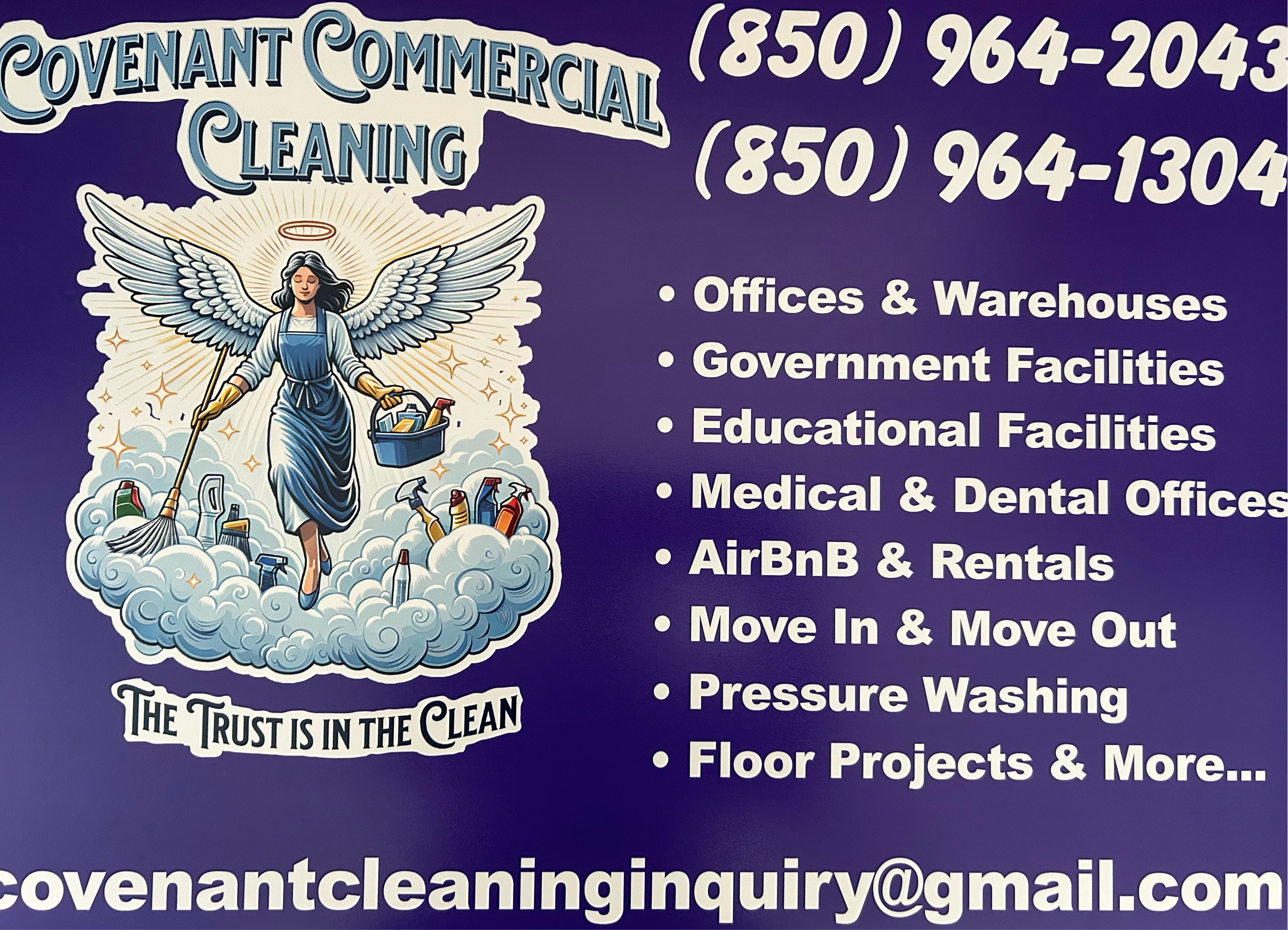 COVENANT COMMERCIAL CLEANING Logo