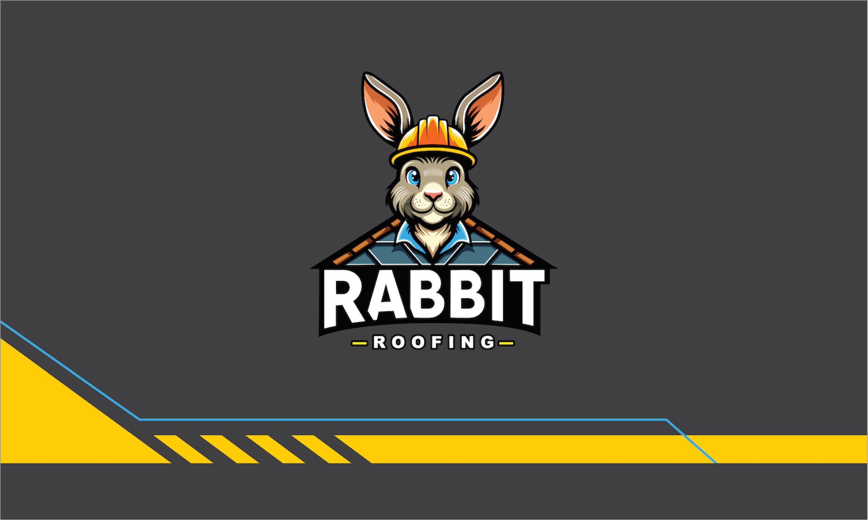 Rabbit Roofing Logo