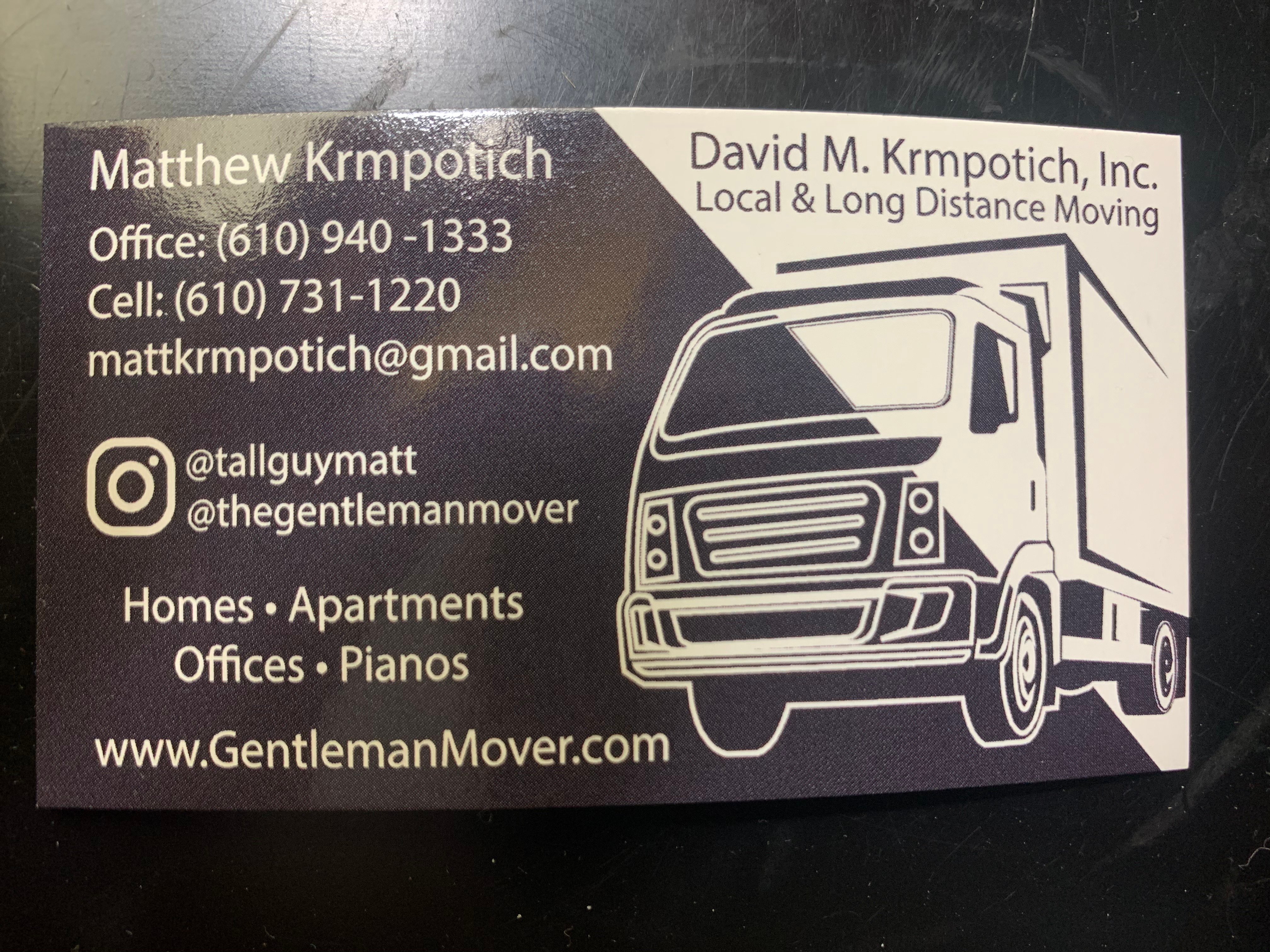 David M. Krmpotich, Inc. Logo