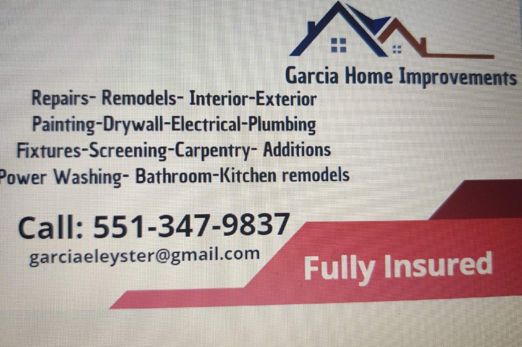 Garcia Home Improvement Logo