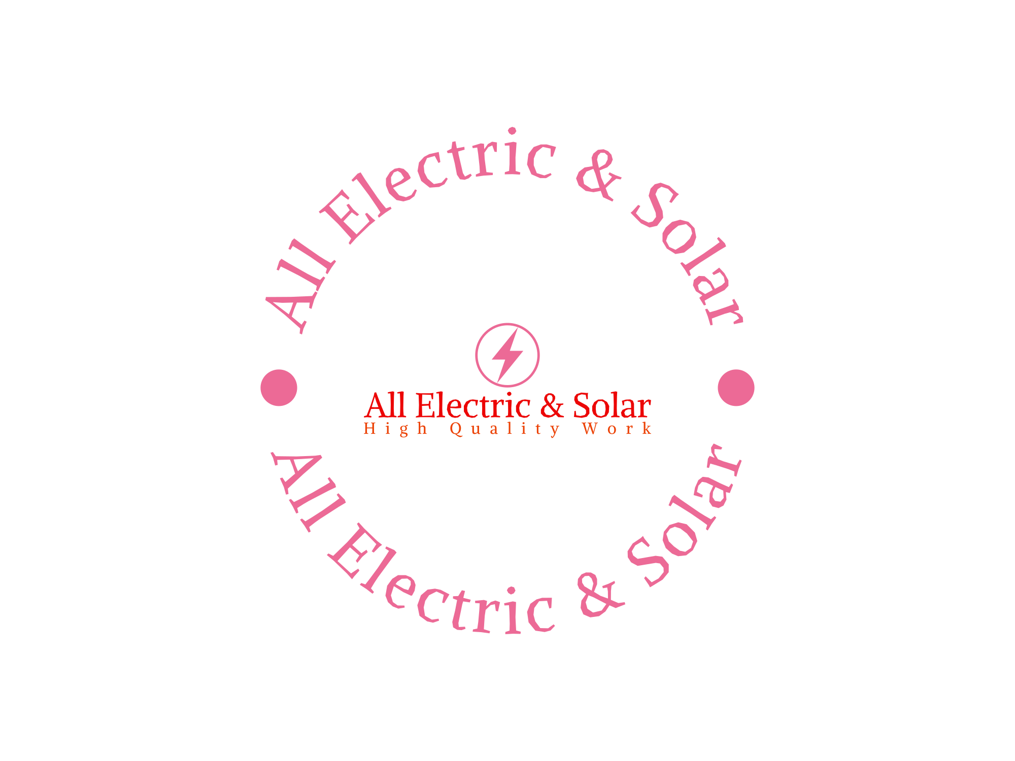 All Electric & Solar, LLC Logo