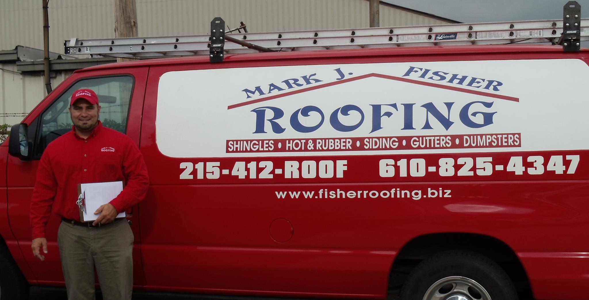 Mark J. Fisher Roofing, LLC Logo