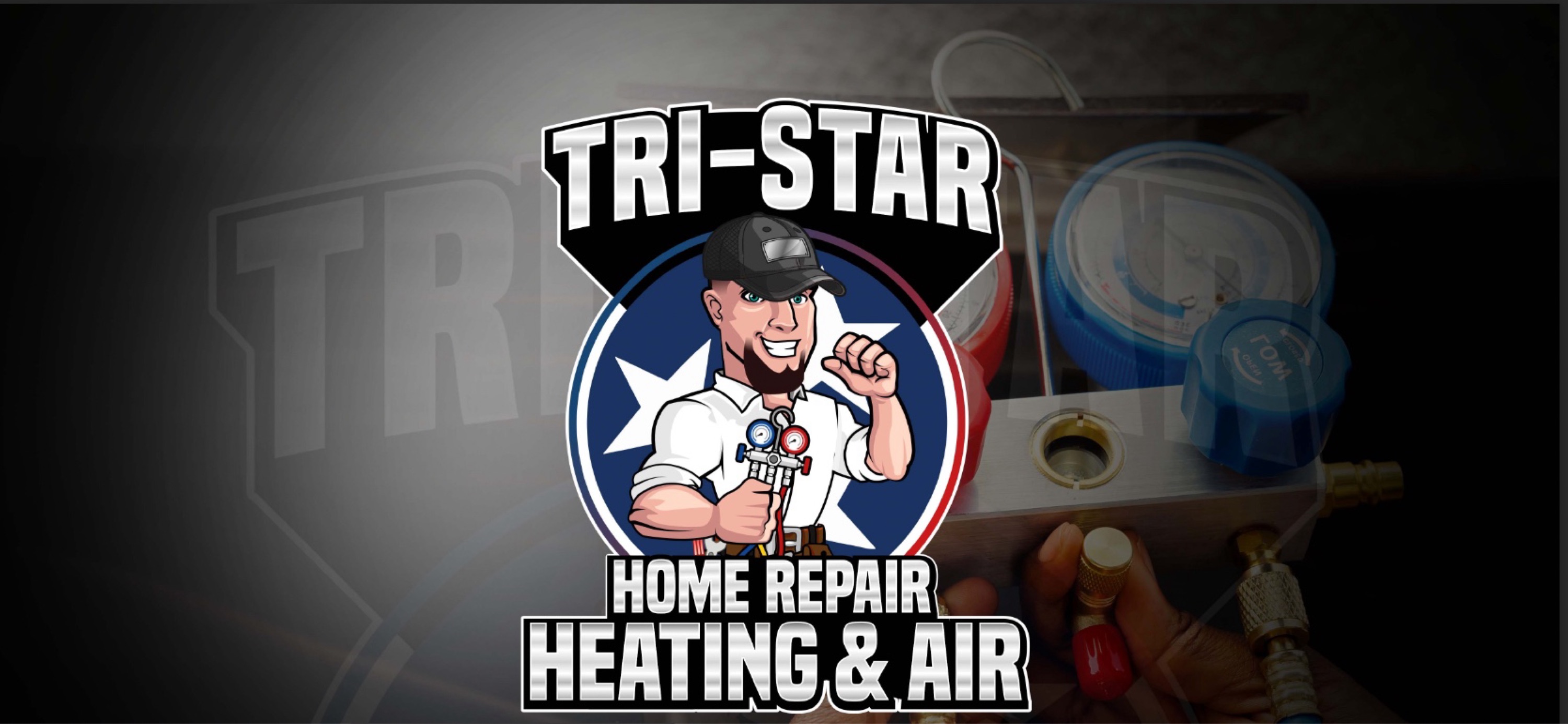 Tri-Star Home Repair Heating and Air Logo