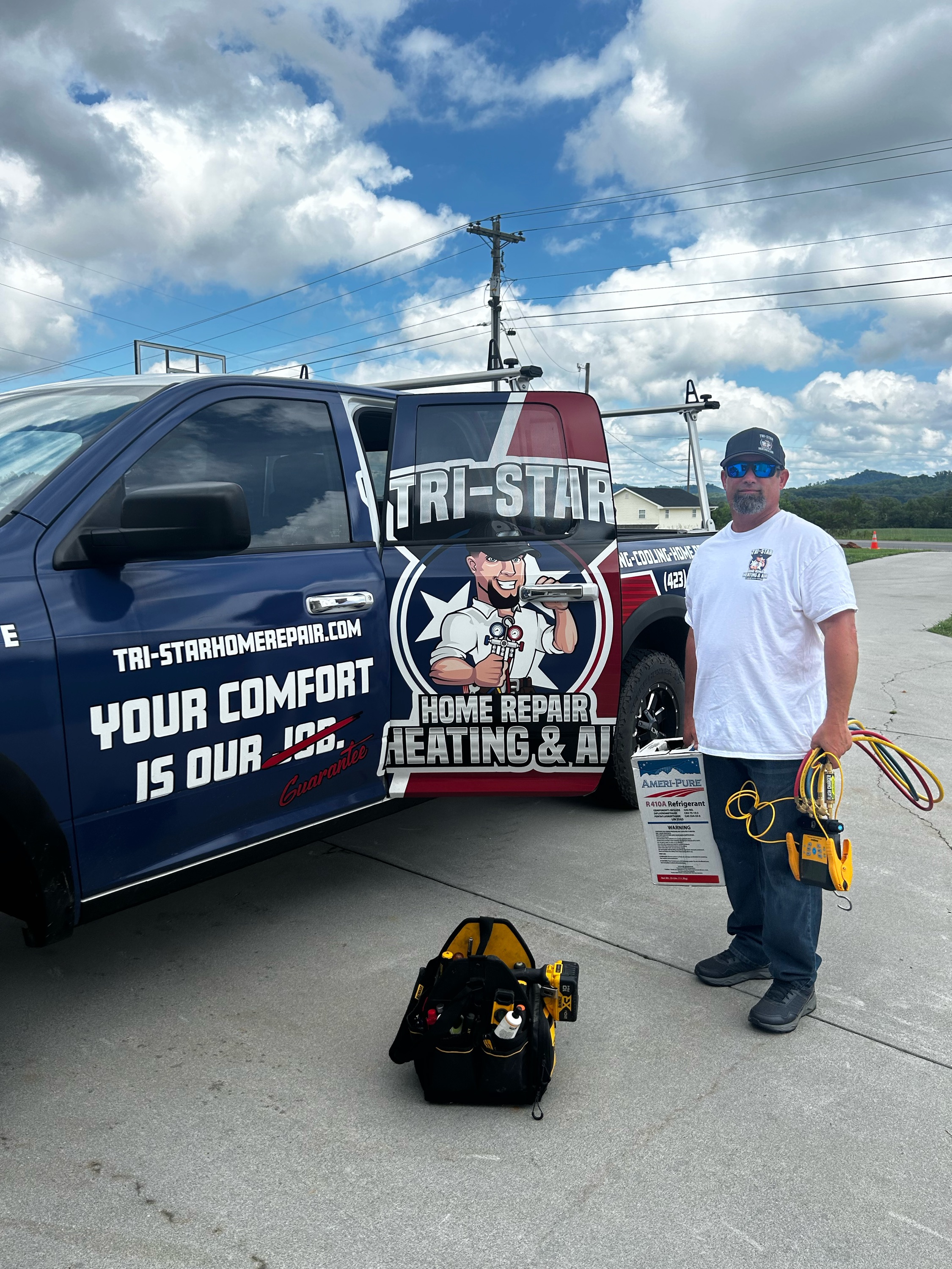Tri-Star Home Repair Heating and Air Logo
