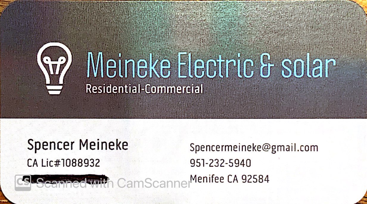 Meineke Electric Logo