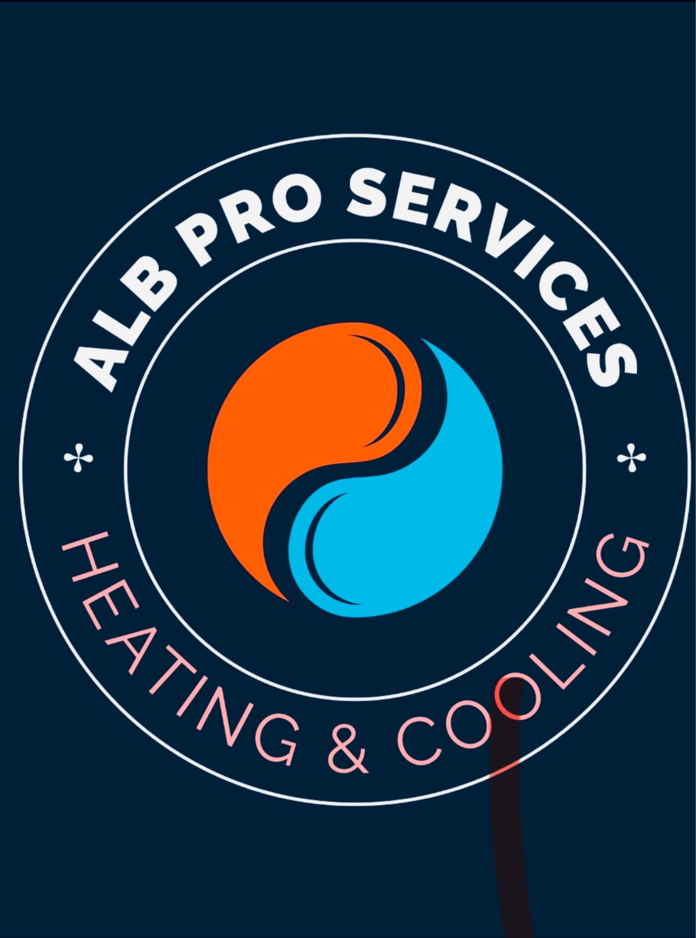 ALB Pro Services Heating & Cooling Logo