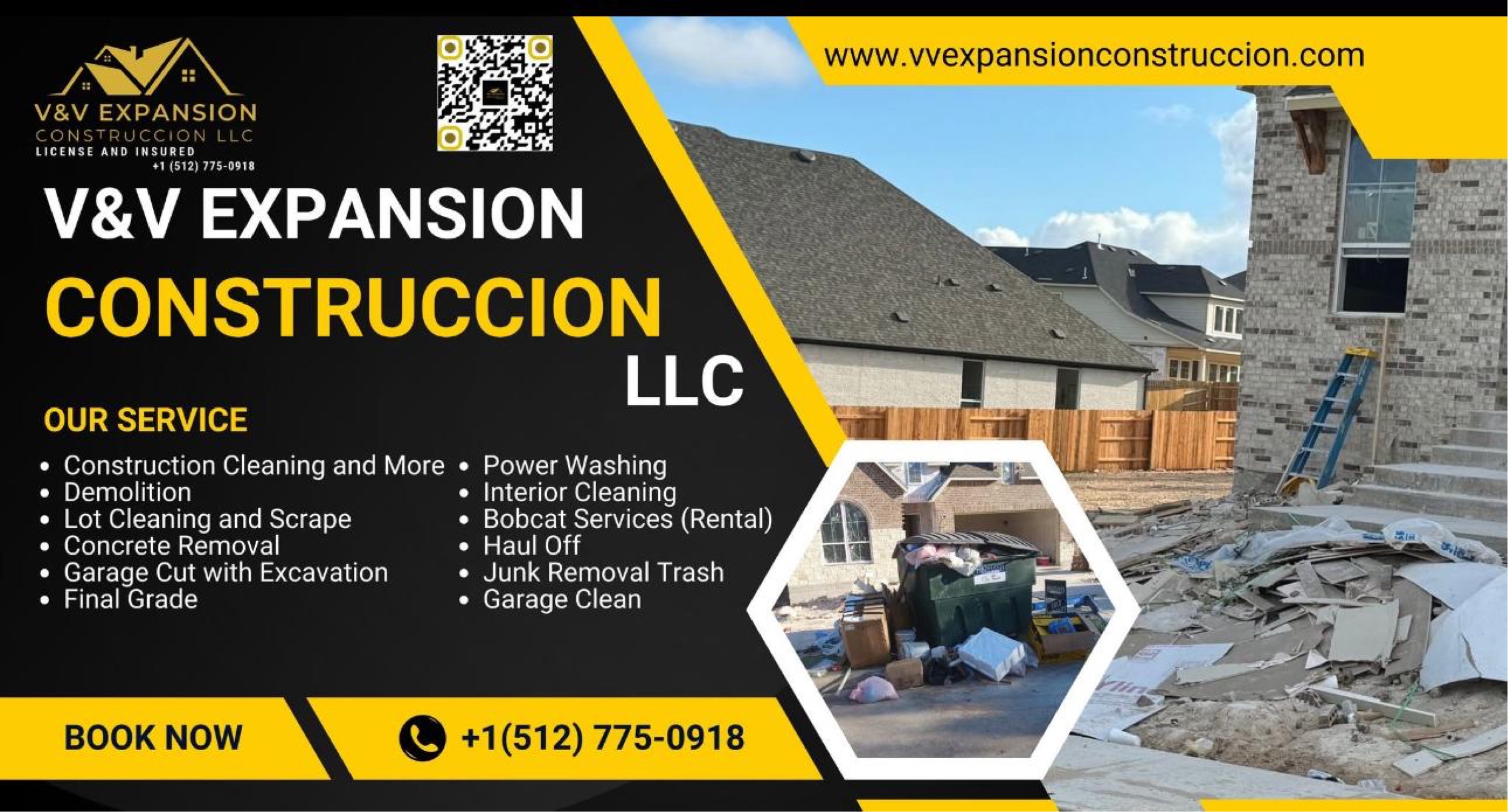 V&V Expansion Construccion, LLC Logo