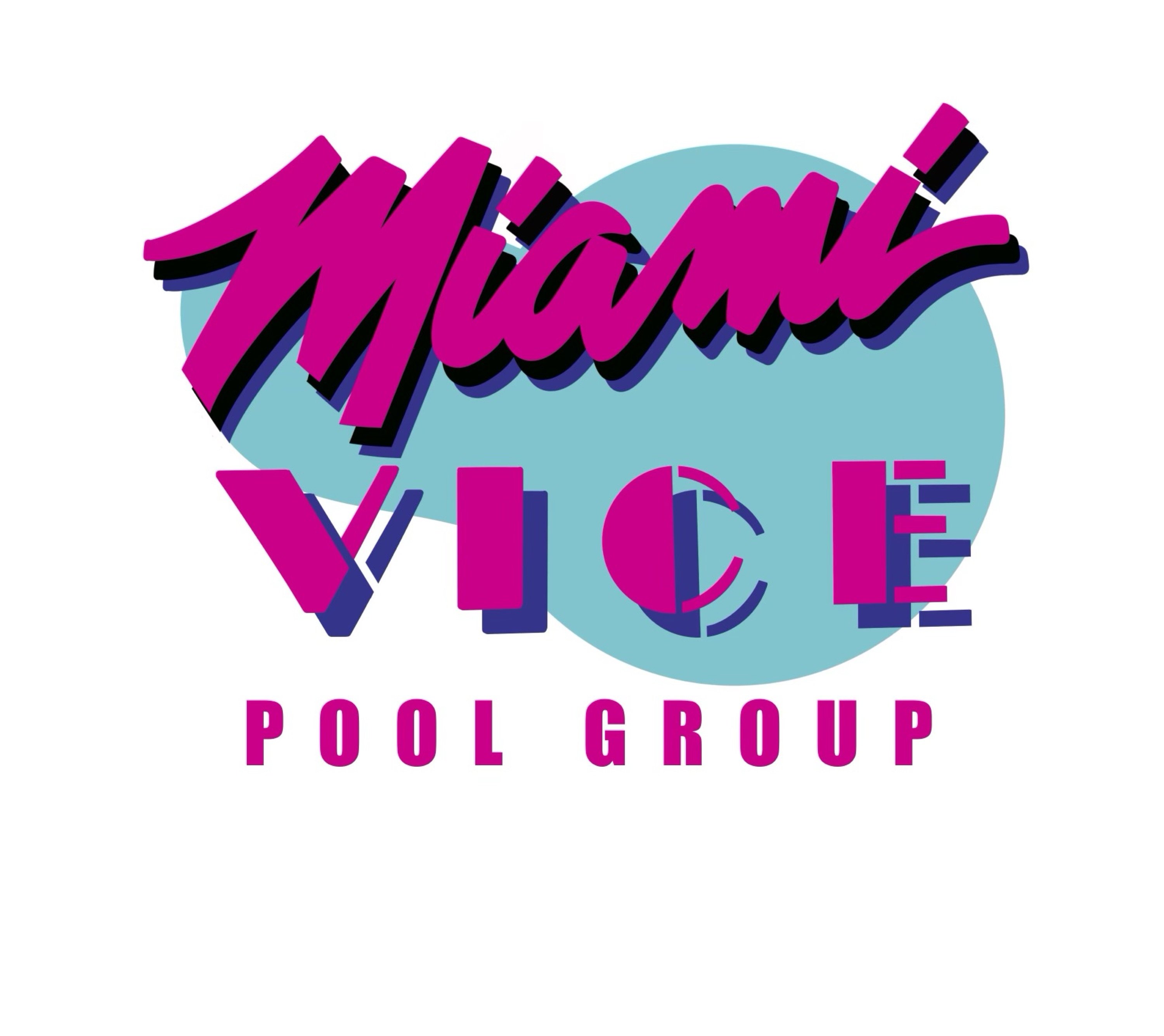 Miami Vice Pool Group Logo