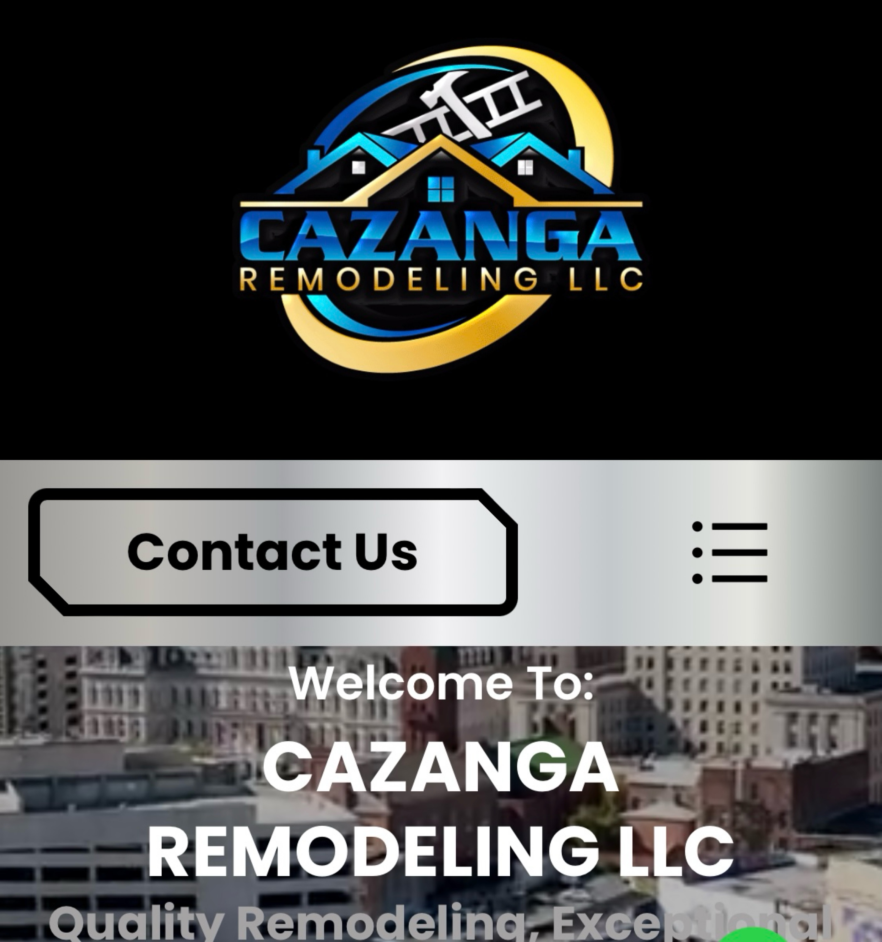 Cazanga Remodeling, LLC Logo