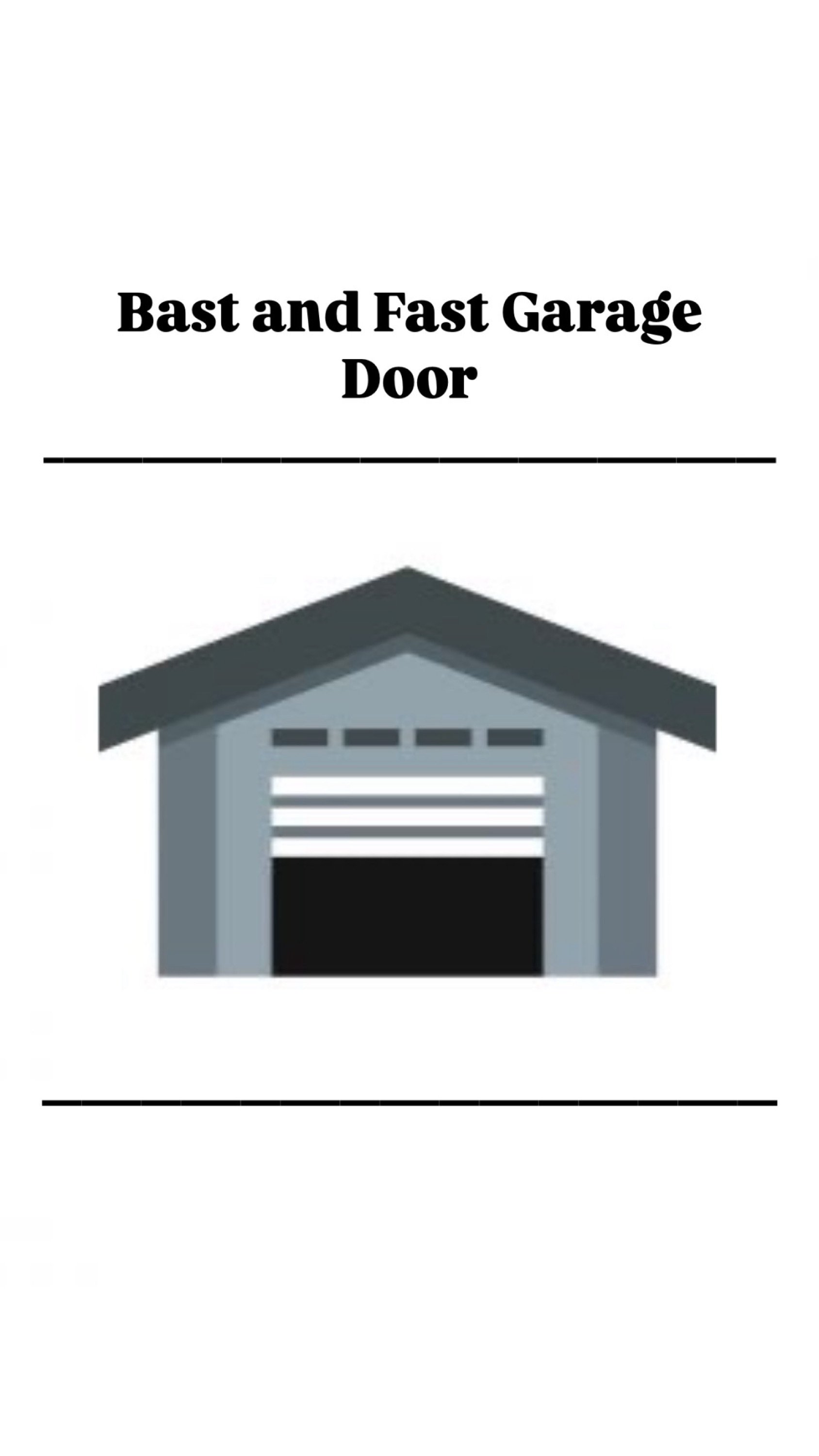 Best and Fast Garage Door Logo