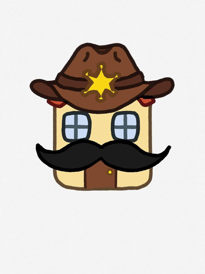 Rootin Tootin Roofin Logo