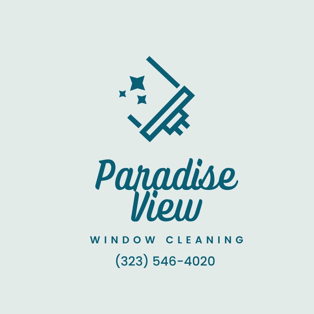 Paradise View Window Cleaning Logo