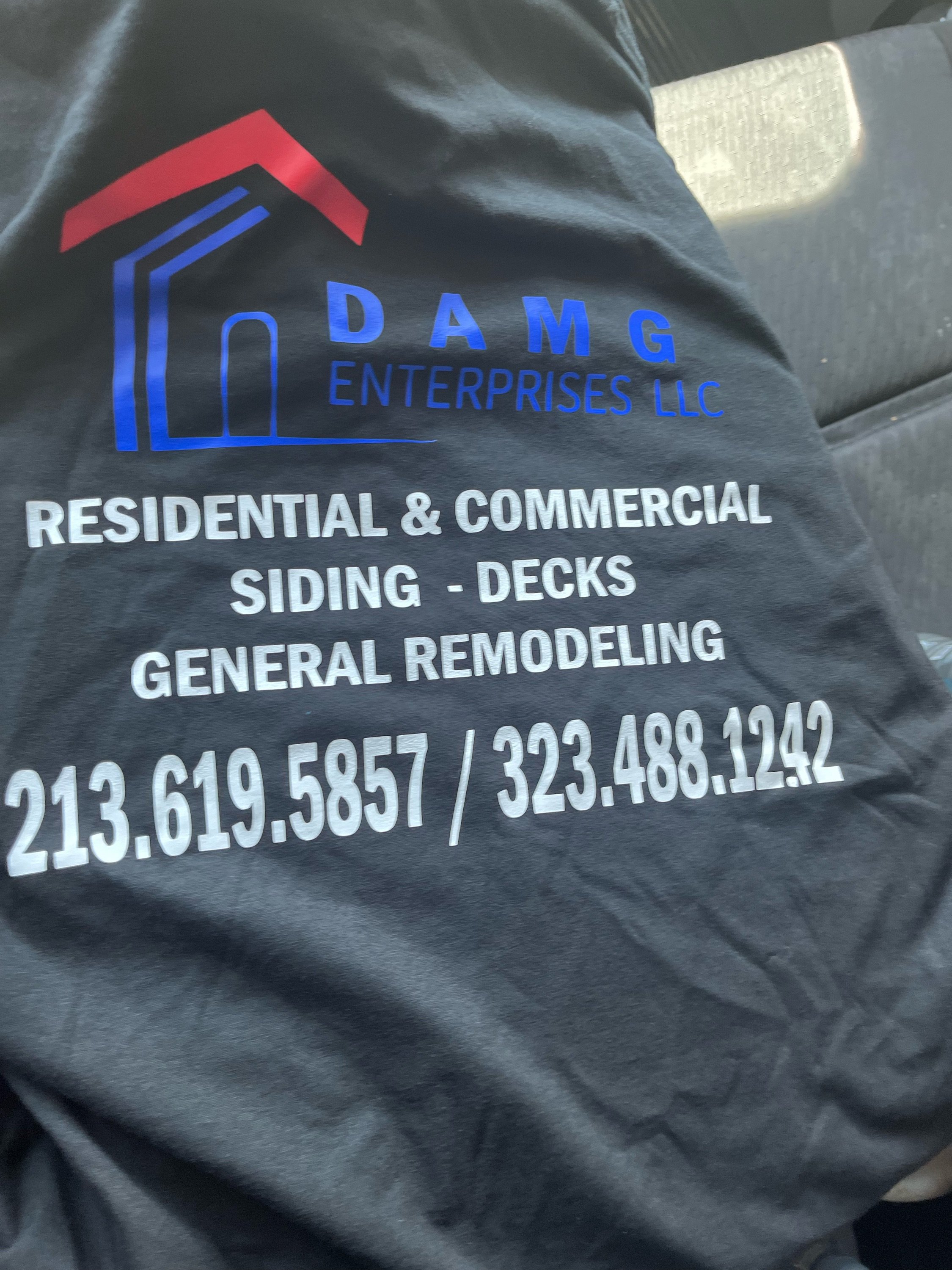 DAMG Enterprises - Unlicensed Contractor Logo