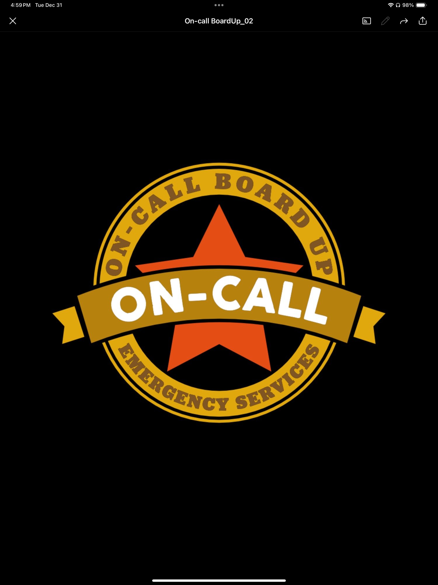 On-Call Restoration Logo