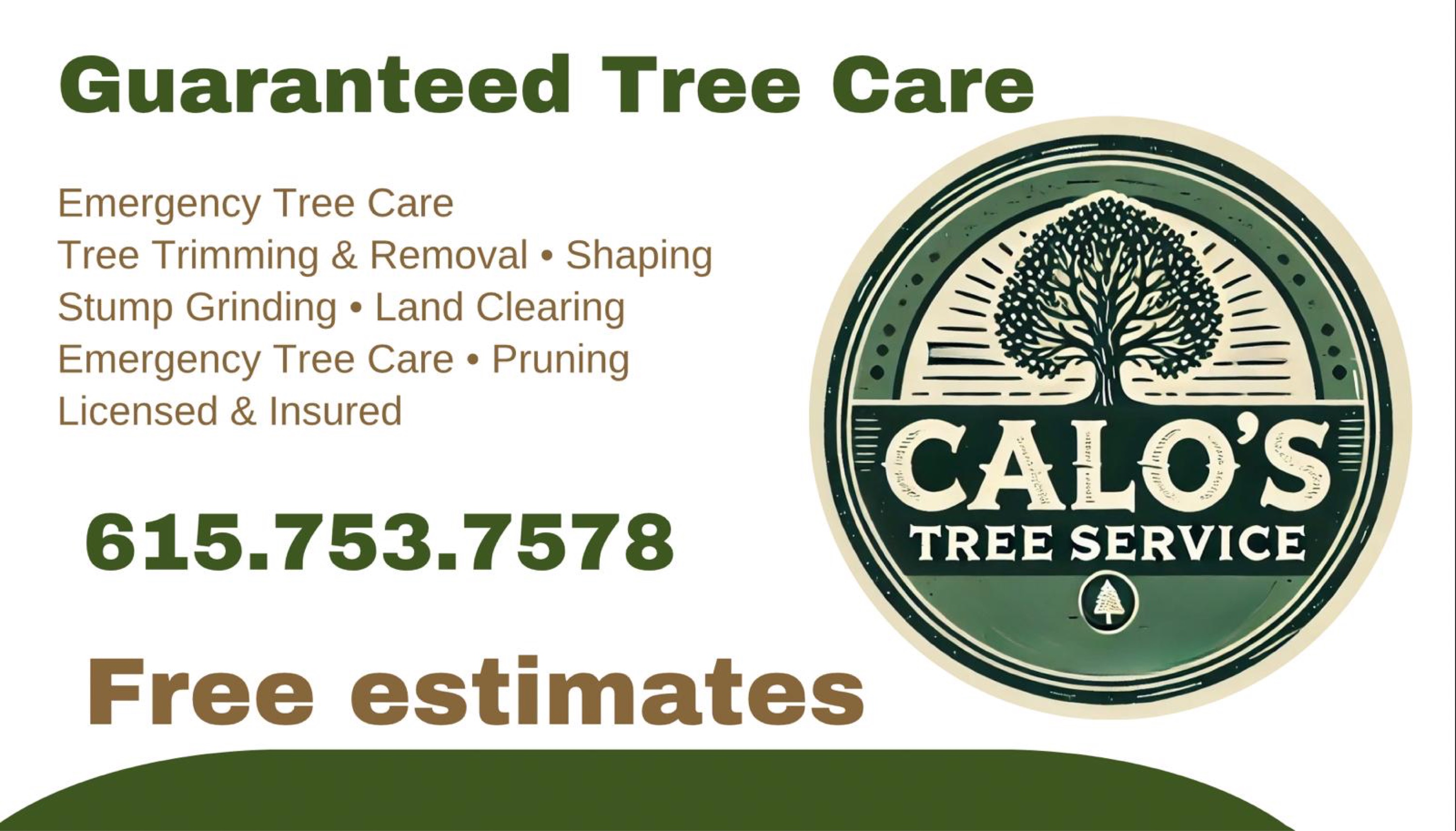 Calo's Tree Service LLC Logo