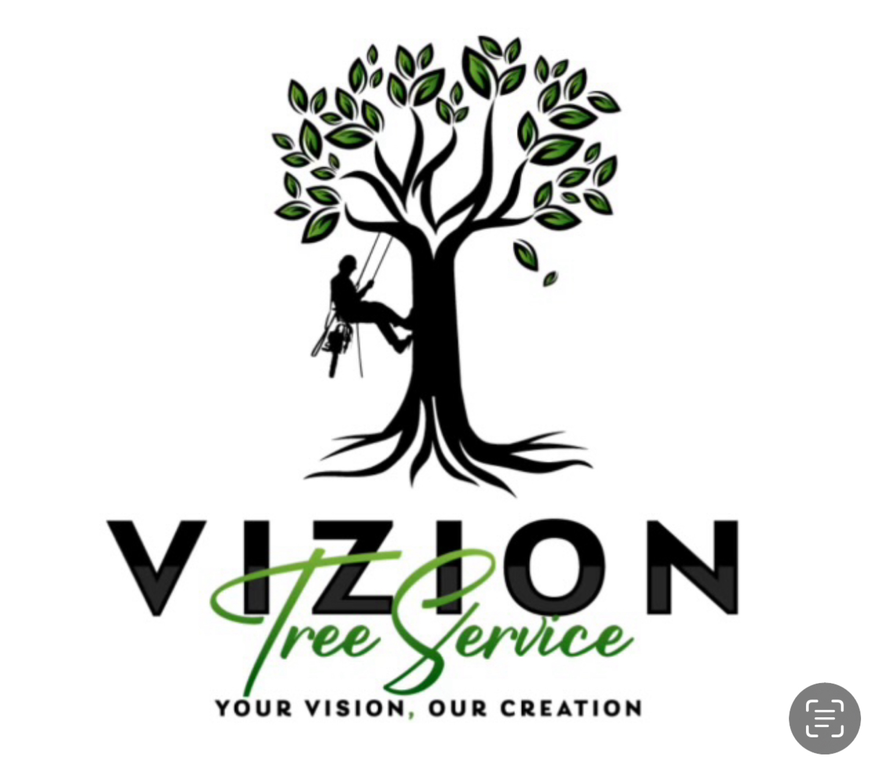 Vizion Tree Service Logo