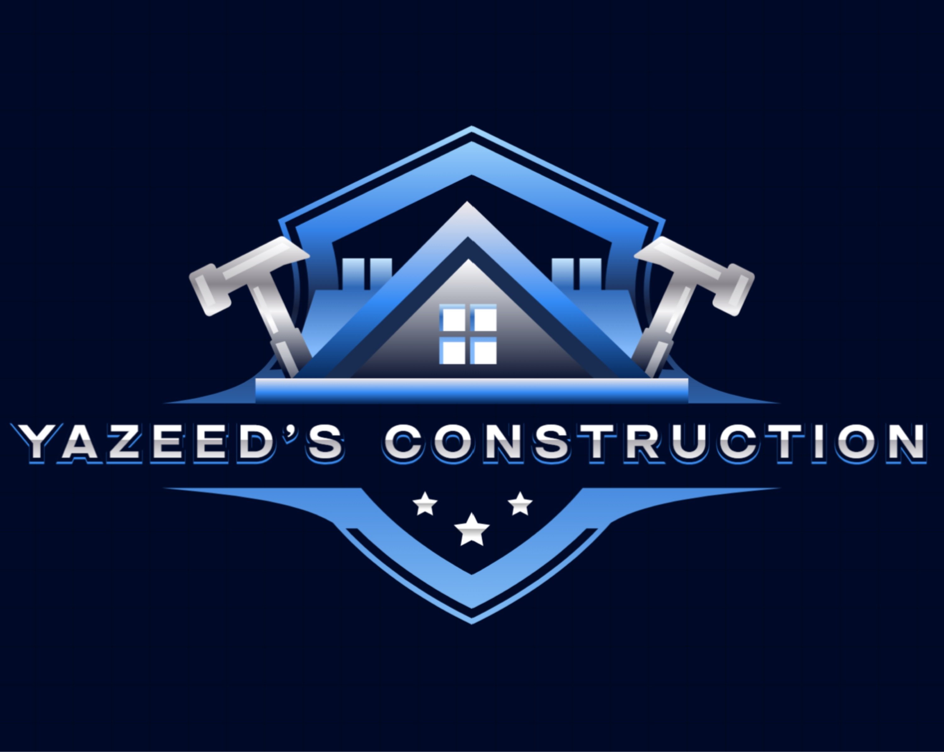 Yazeed's Construction Logo