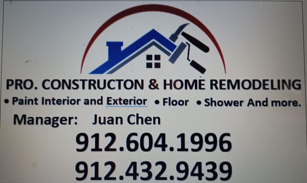 Pro Construction & Home Remodeling Logo