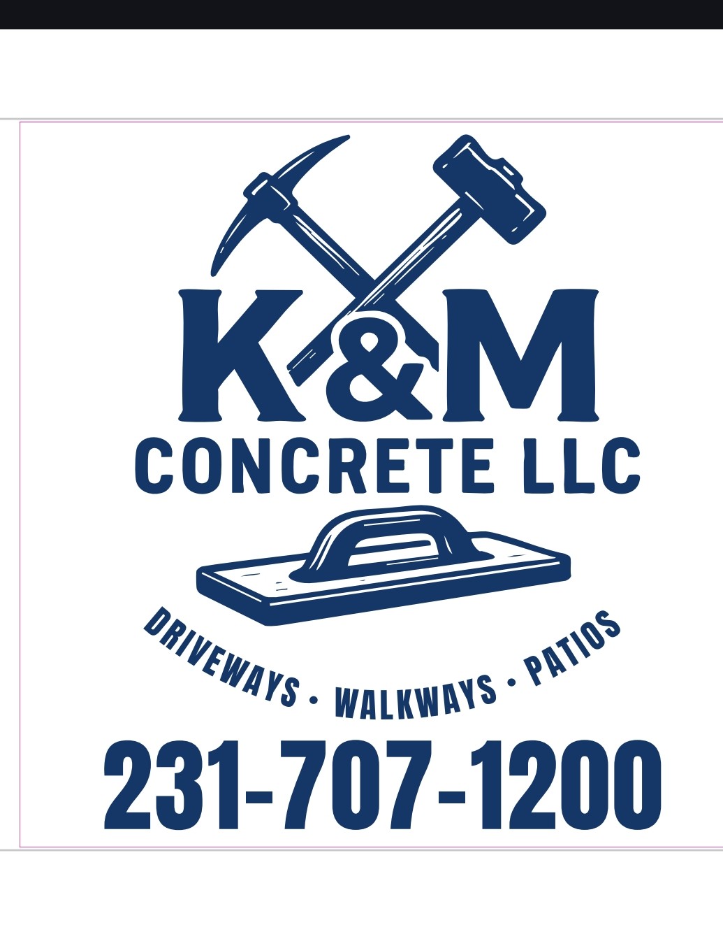 K&M Concrete, LLC Logo