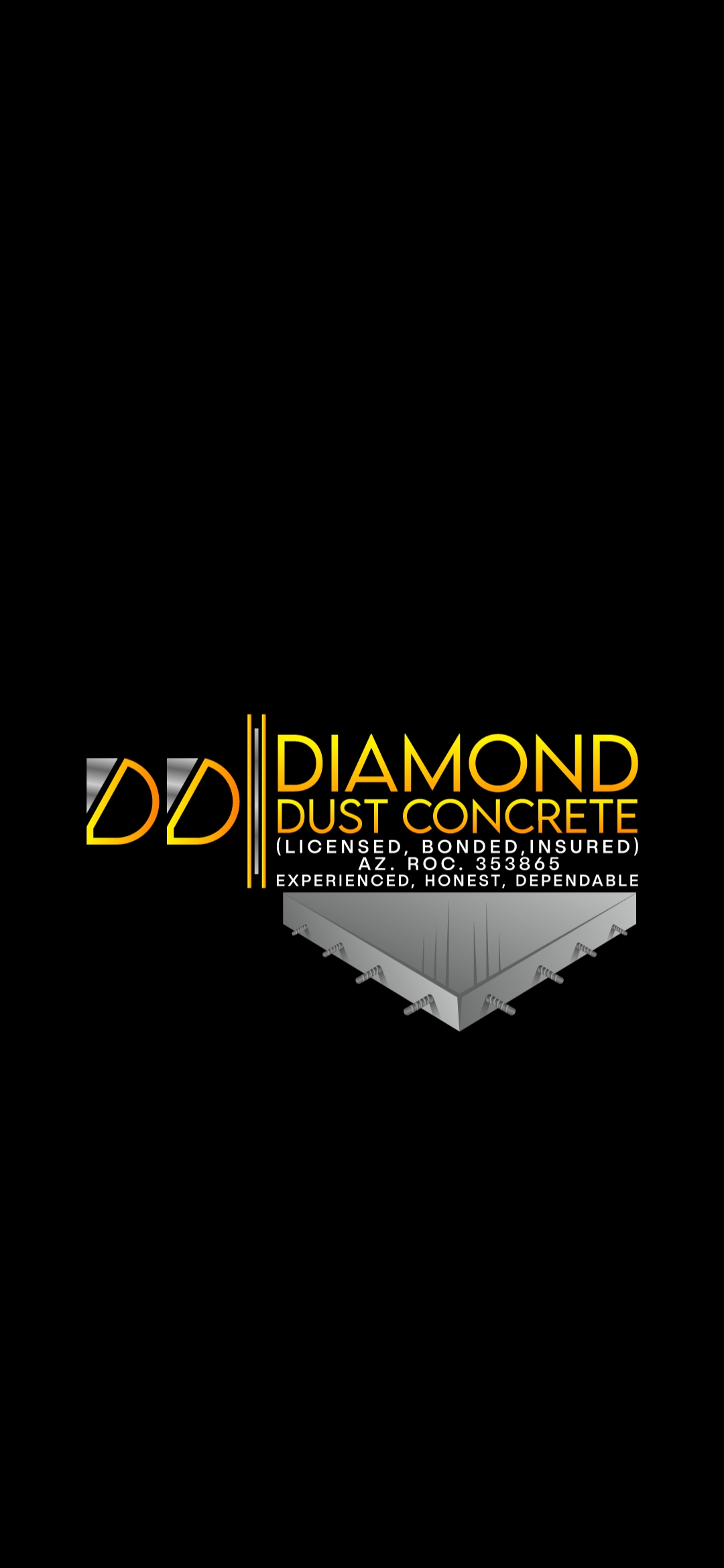 Diamond Dust Concrete Logo